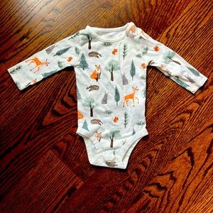 Little Planet by Carter’s woodland animals onesie - 3-6 months